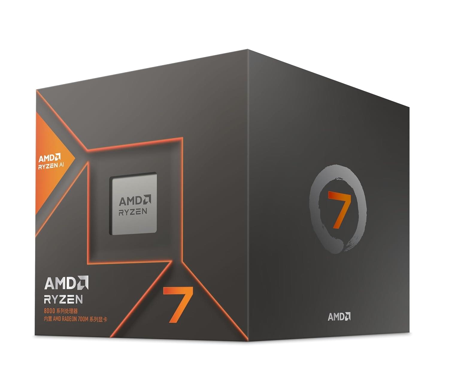 AMD Ryzen 7 8700G Processor 8-Core, 16-Thread with Radeon 780M Graphics | AM5 Socket