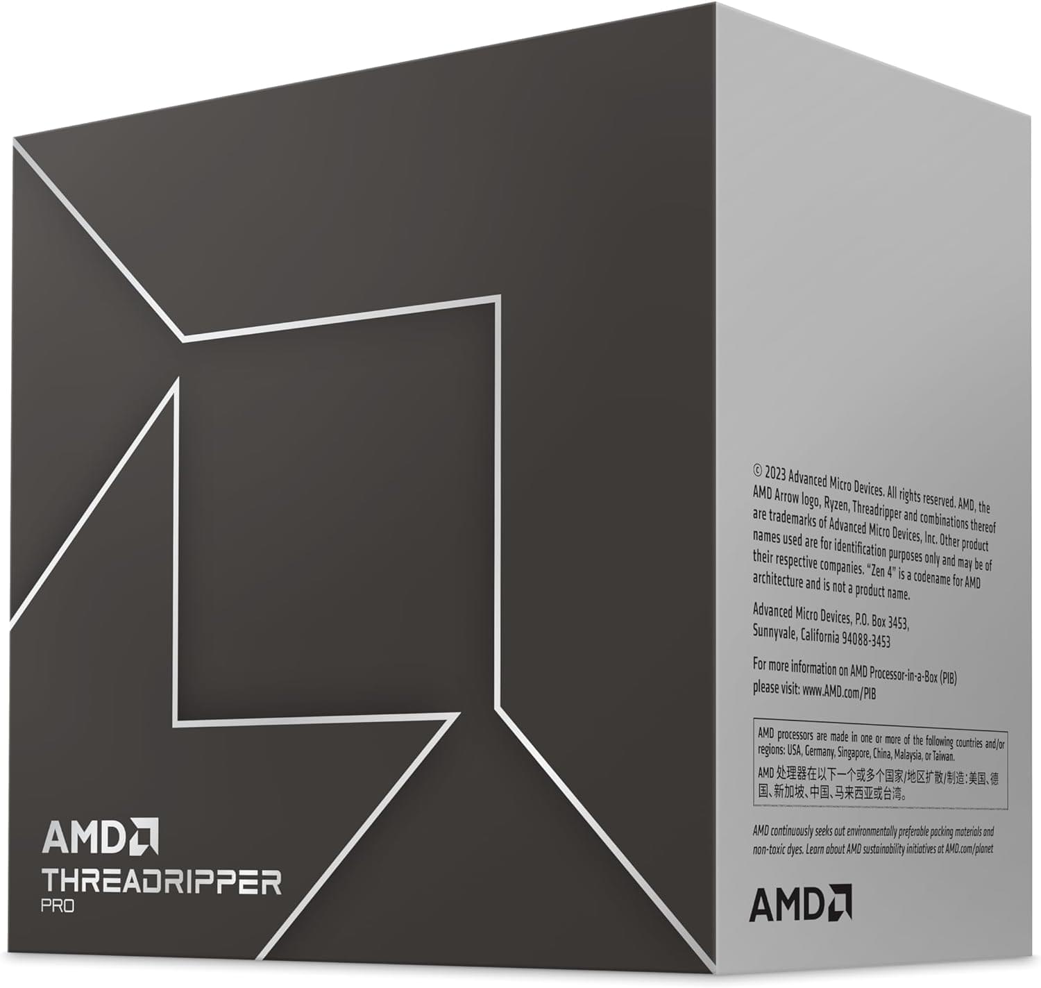 AMD Ryzen Threadripper PRO 7985WX 64-Core, 128-Thread Workstation Processor