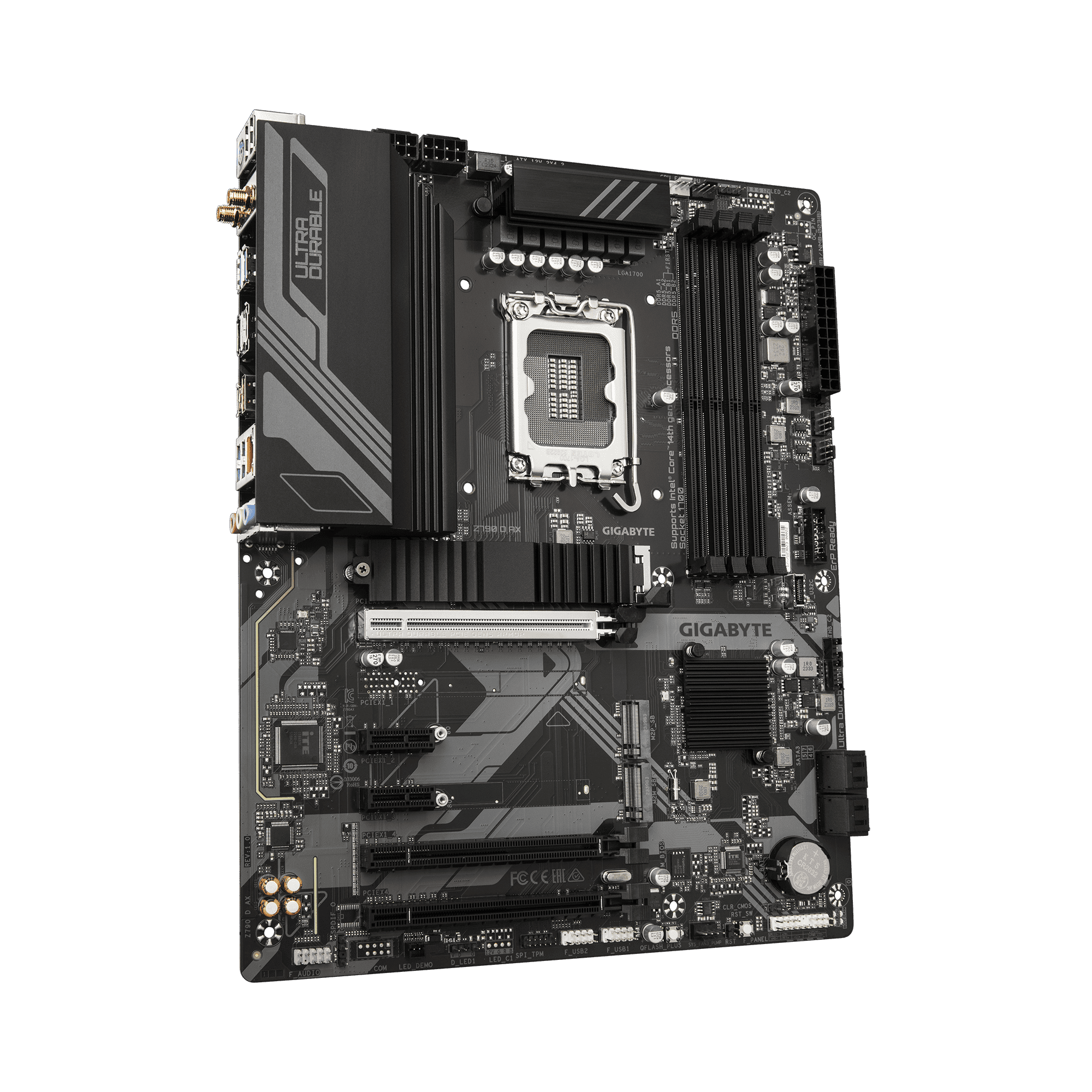 Gigabyte Z790 D AX Gaming LGA 1700 ATX Motherboard with DDR5, PCIe 5.0, Wi‑Fi 6E & Bluetooth 5.3