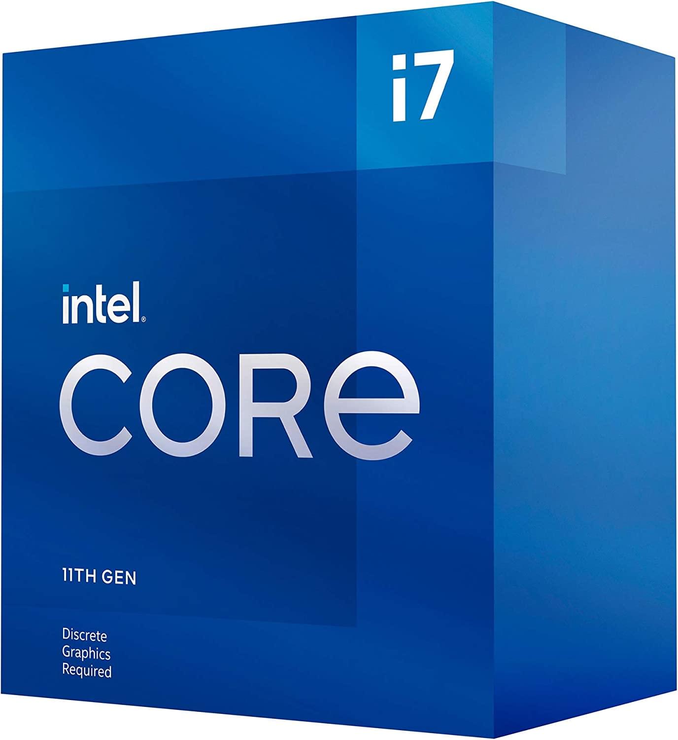 Intel Core i7-11700F 11th Gen Processor 8 Cores, 16 Threads Up to 4.9GHz Turbo | LGA1200