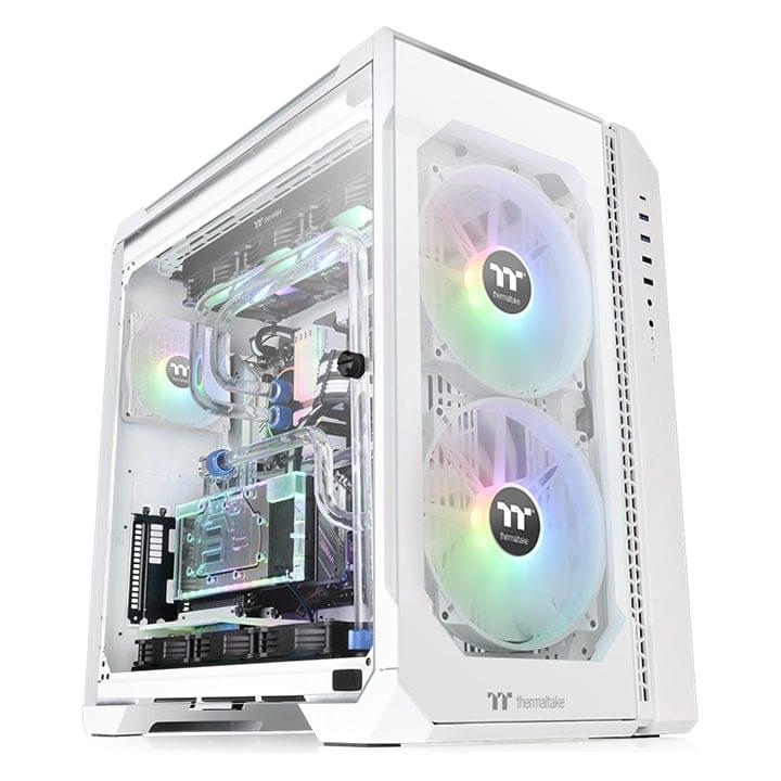 Thermaltake View 51 Tempered Glass ARGB Edition Snow Chassis – Premium PC Case