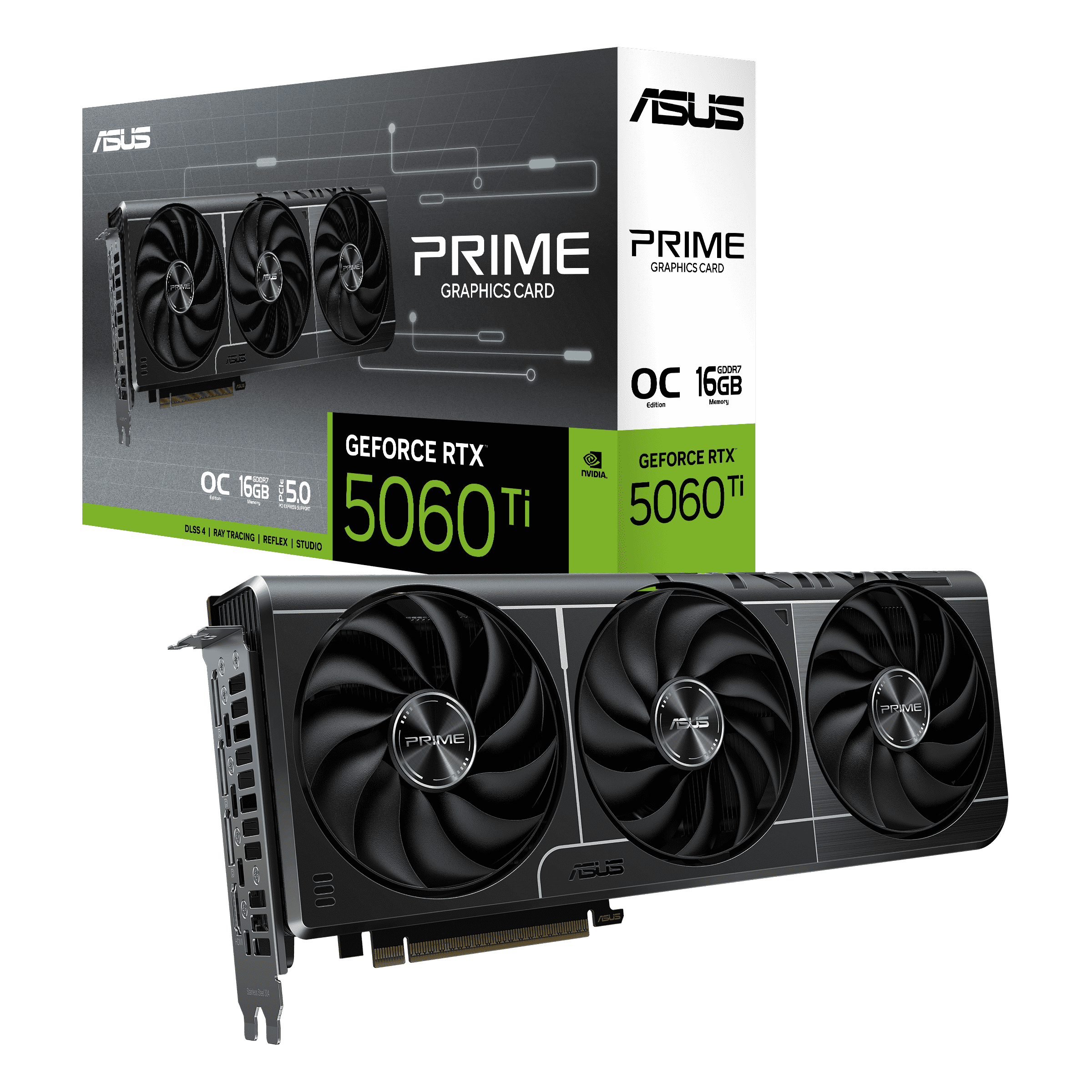 Asus Prime RTX 5060 Ti 16GB GDDR7 OC Edition 10