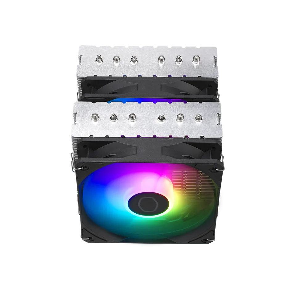 Cooler Master Hyper 620s Dual Fan Dual Tower Air Cooler - Image 2