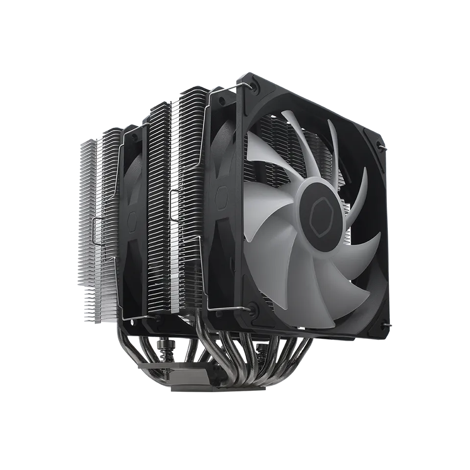 Cooler Master Hyper 620s Dual Fan Dual Tower Air Cooler - Image 3