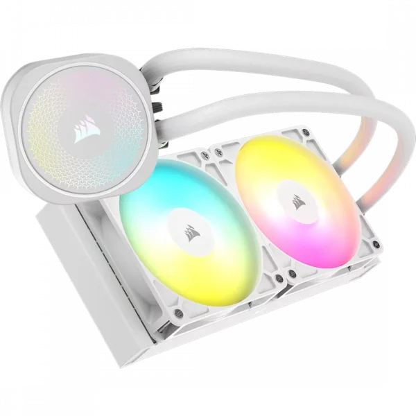 Corsair Nautilus 240 RS ARGB Liquid CPU Cooler White 03 e1754659923997