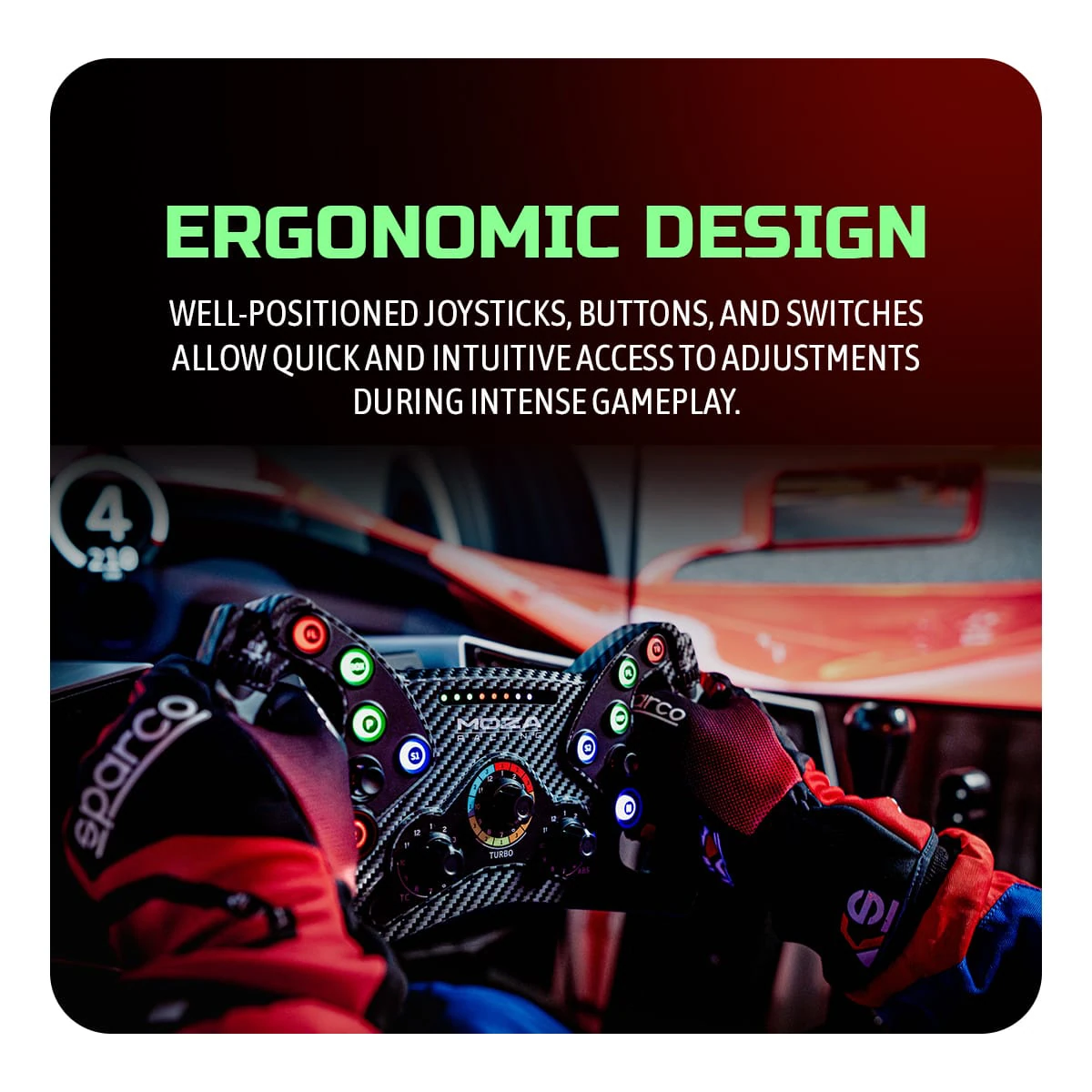 Cosmic Byte KS Steering Wheel 15