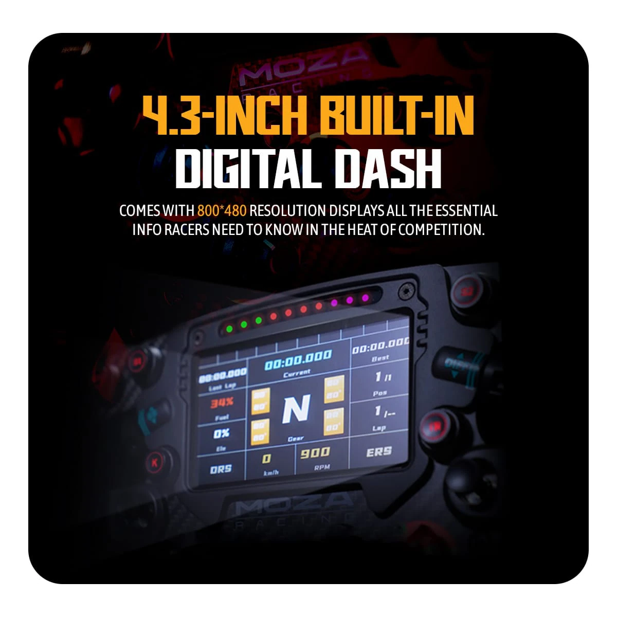 Cosmic Byte Moza FSR Formula Steering Wheel 5