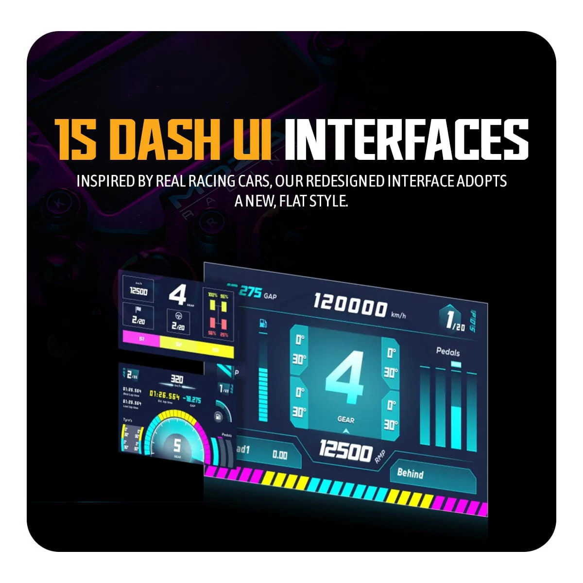 Cosmic Byte Moza FSR Formula Steering Wheel 6