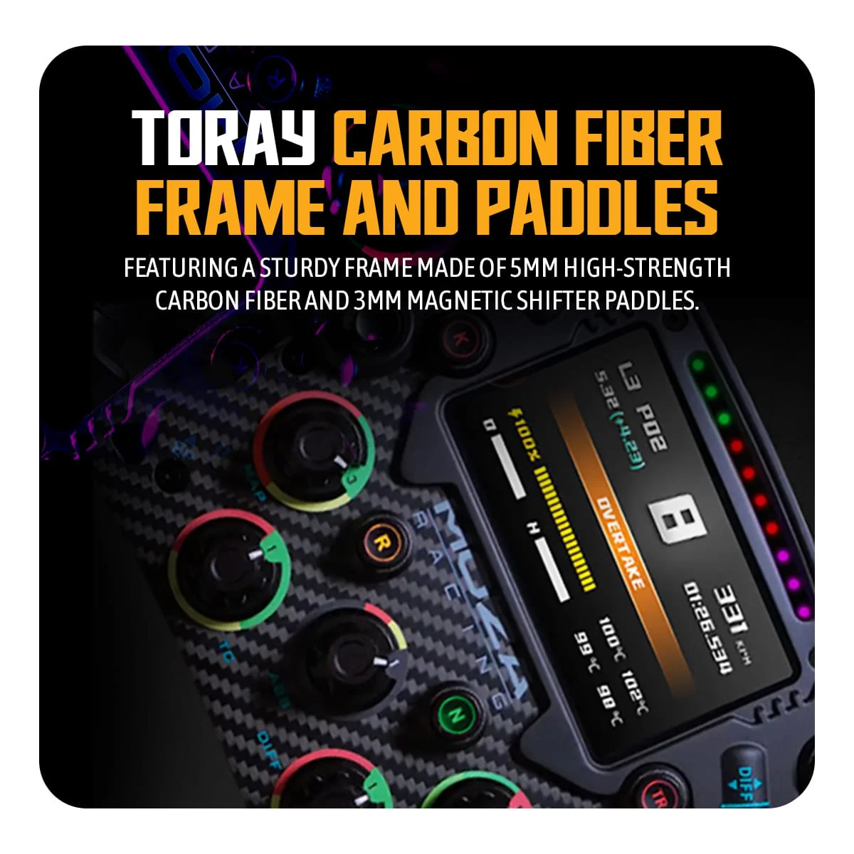 Cosmic Byte Moza FSR Formula Steering Wheel 8