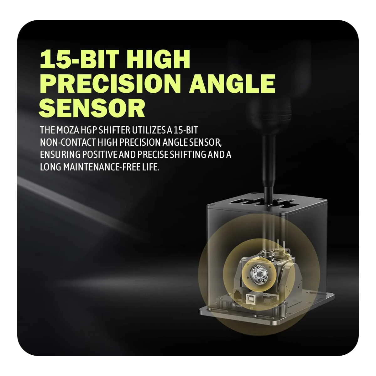 Cosmic Byte Moza HGP H Pattern Shifter 4