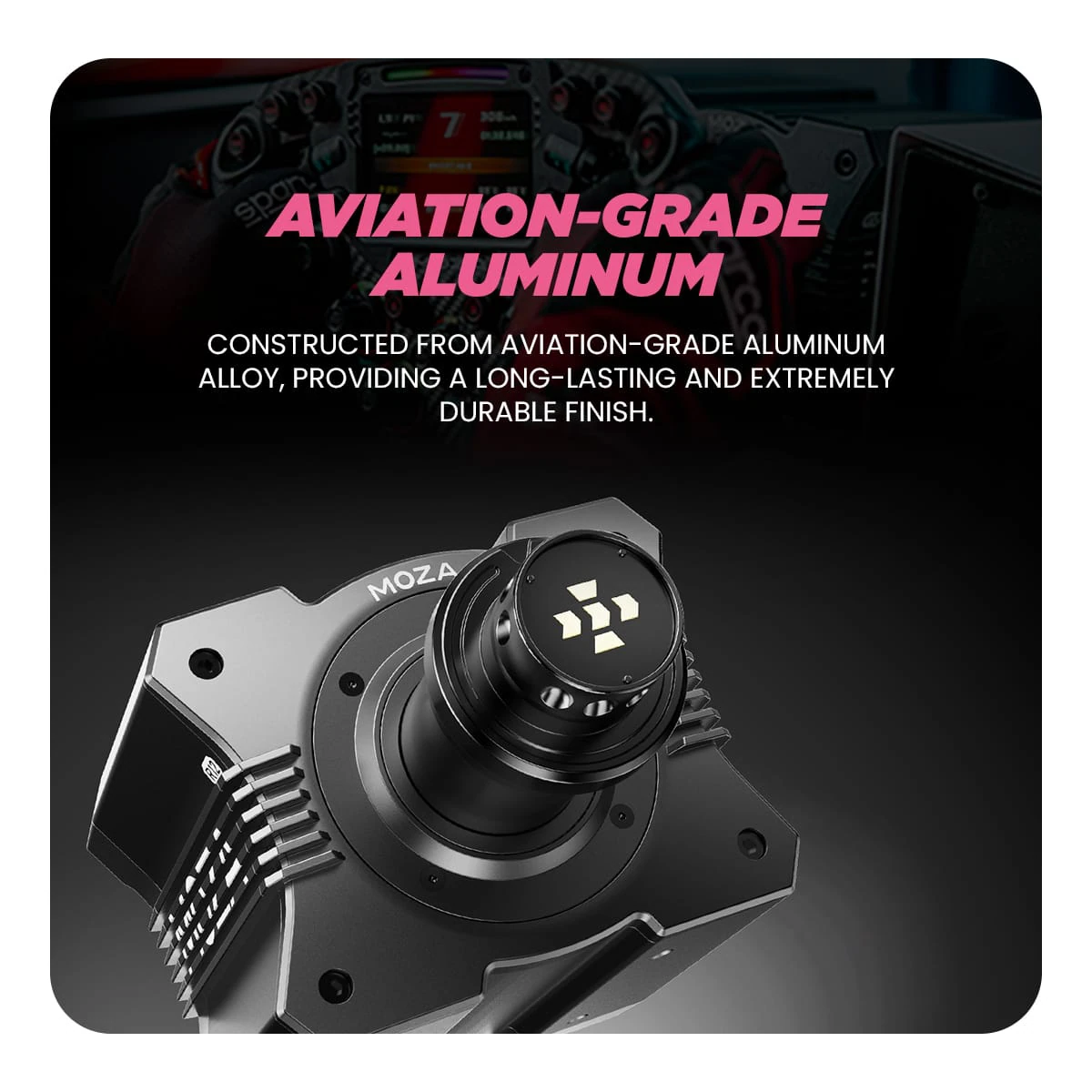 Cosmic Byte Moza R12 Wheelbase 10