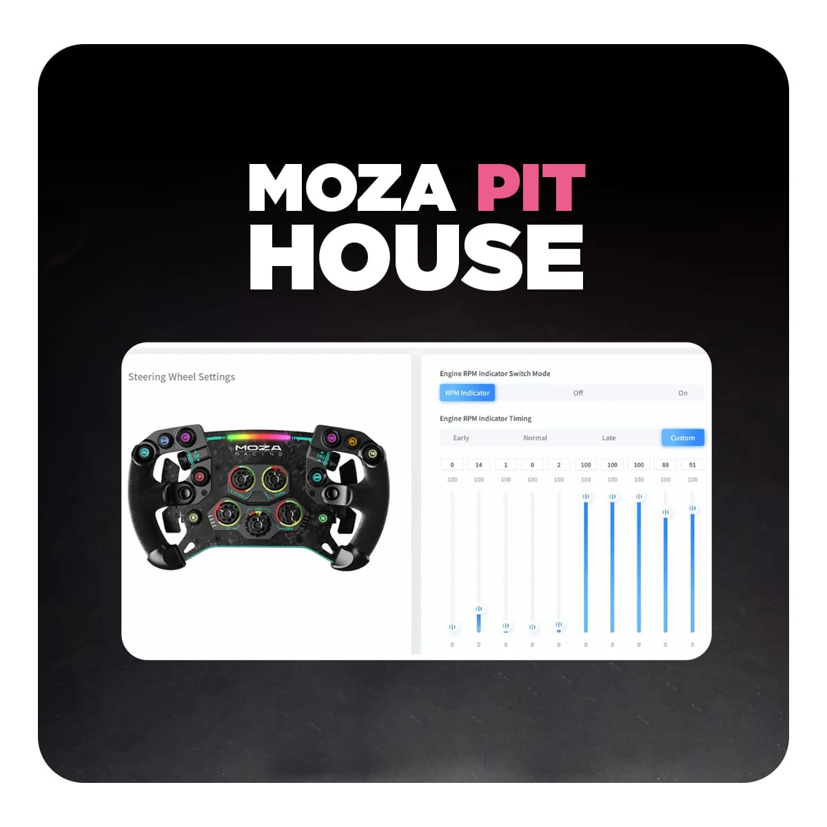 Cosmic Byte Moza R12 Wheelbase 12