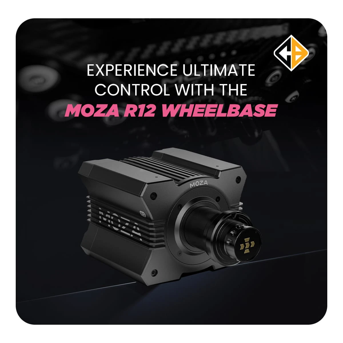 Cosmic Byte Moza R12 Wheelbase 2