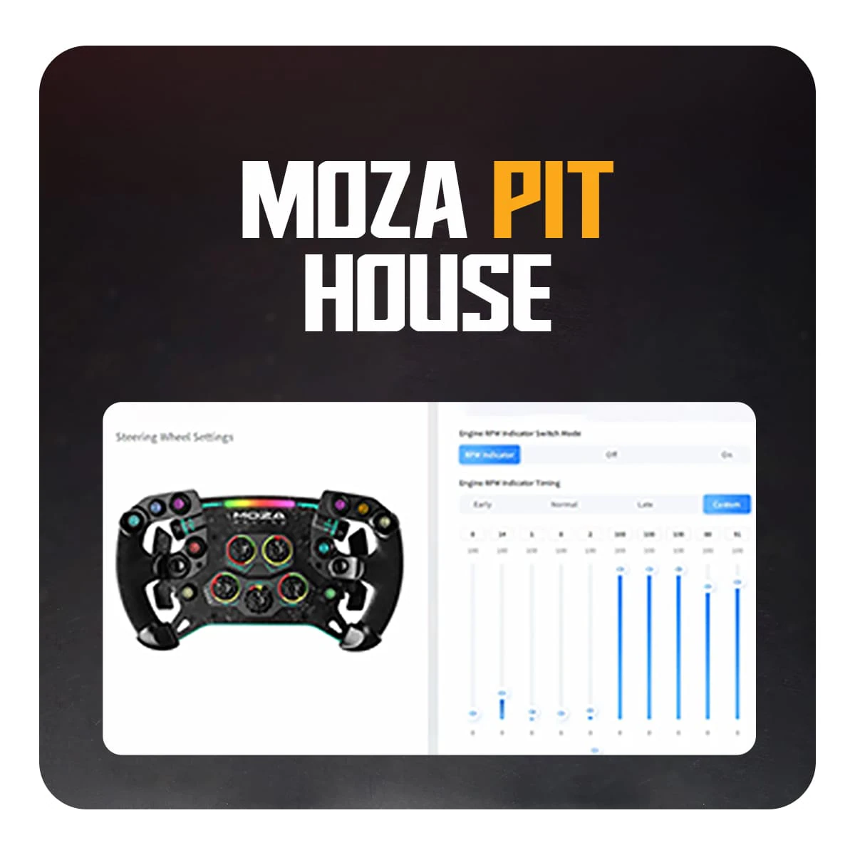 Cosmic Byte Moza R9 V2 Wheelbase 11