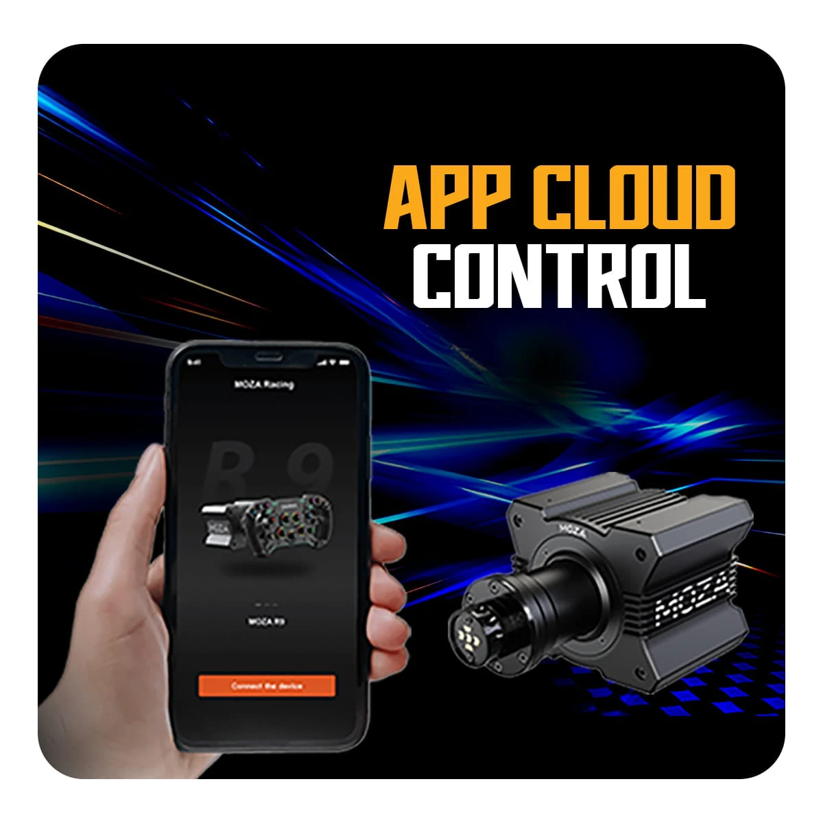 Cosmic Byte Moza R9 V2 Wheelbase 14