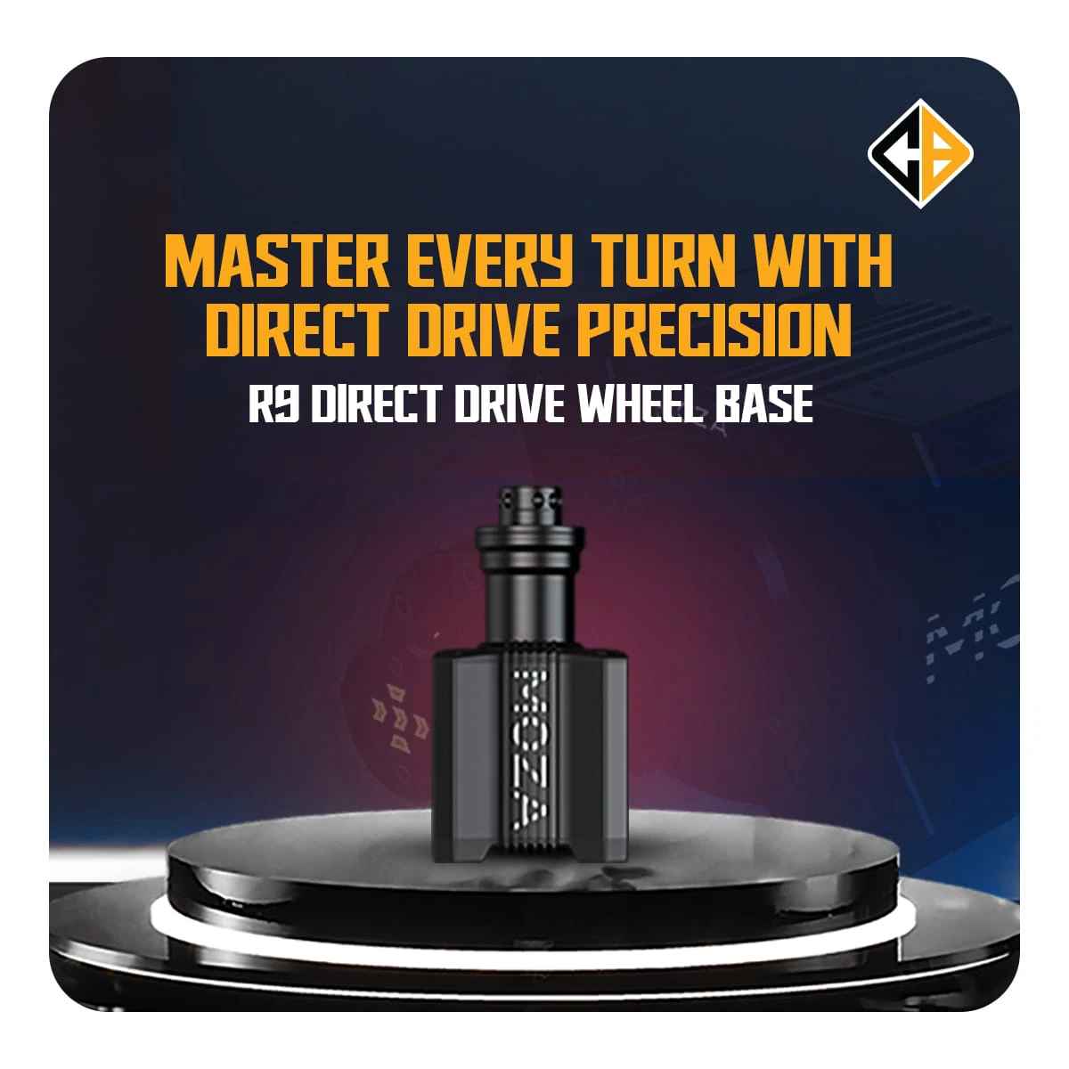 Cosmic Byte Moza R9 V2 Wheelbase 3