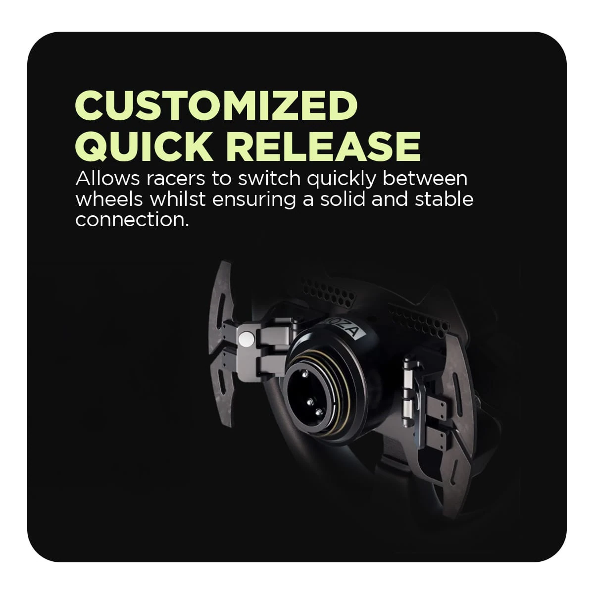 Cosmic Byte Moza RS V2 Steering Wheel 6