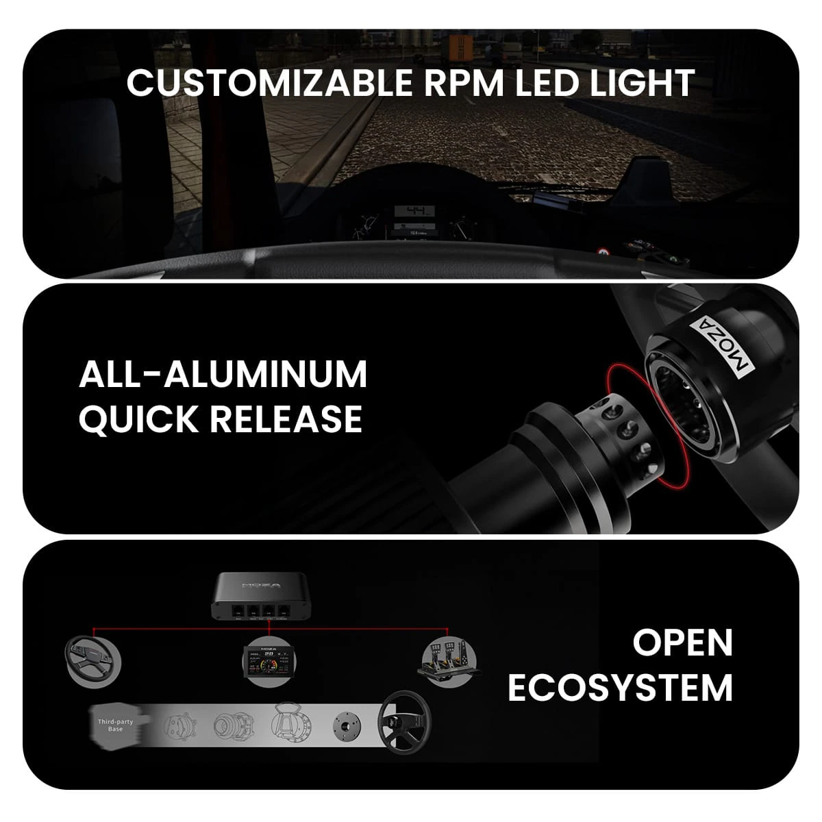 Cosmic Byte Moza TSW Truck Wheel 4