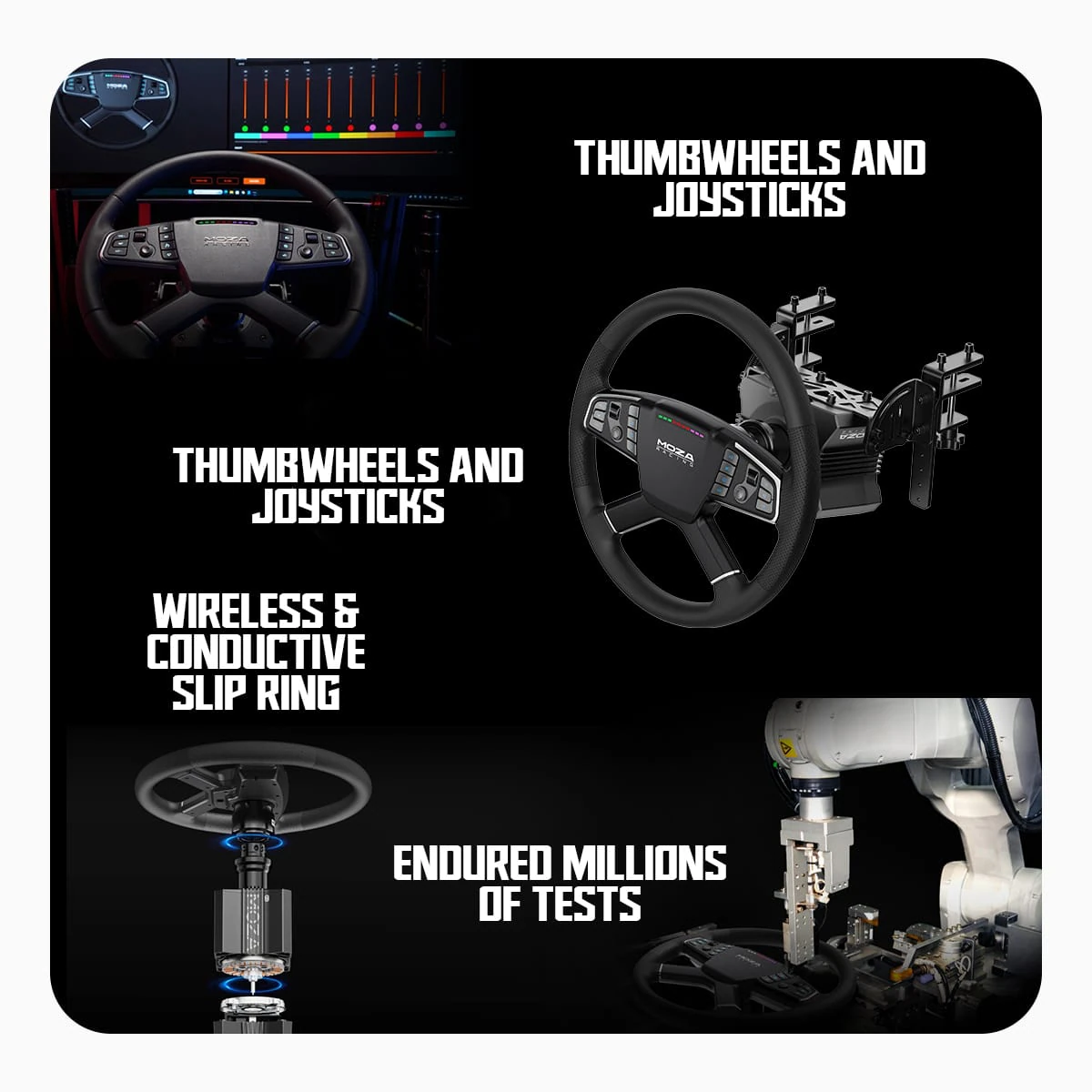 Cosmic Byte Moza Trucking Racing Bundle 4