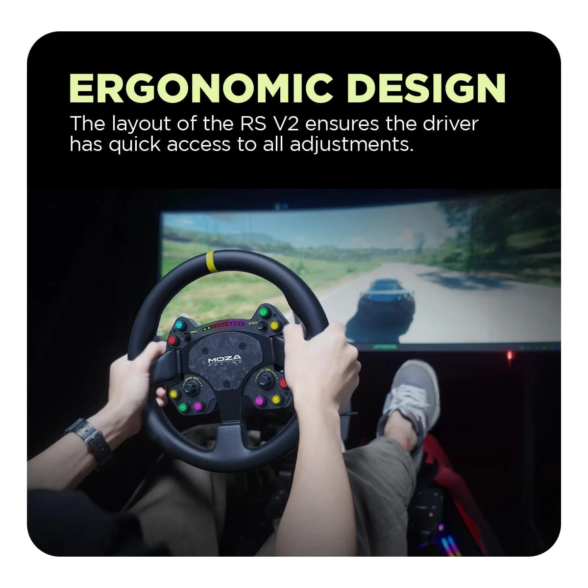 Cosmic Byte RS V2P Steering Wheel 14