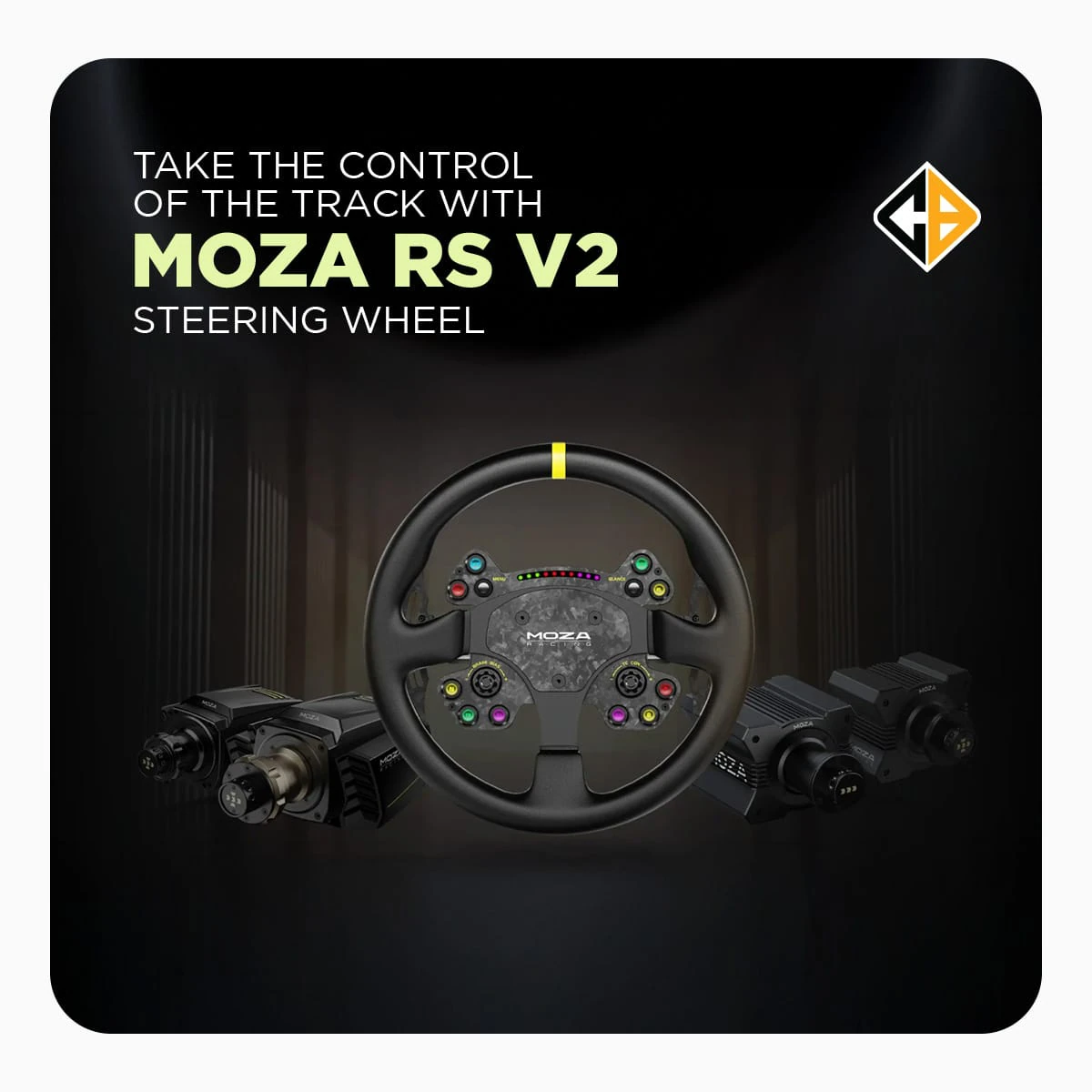 Cosmic Byte RS V2P Steering Wheel 4