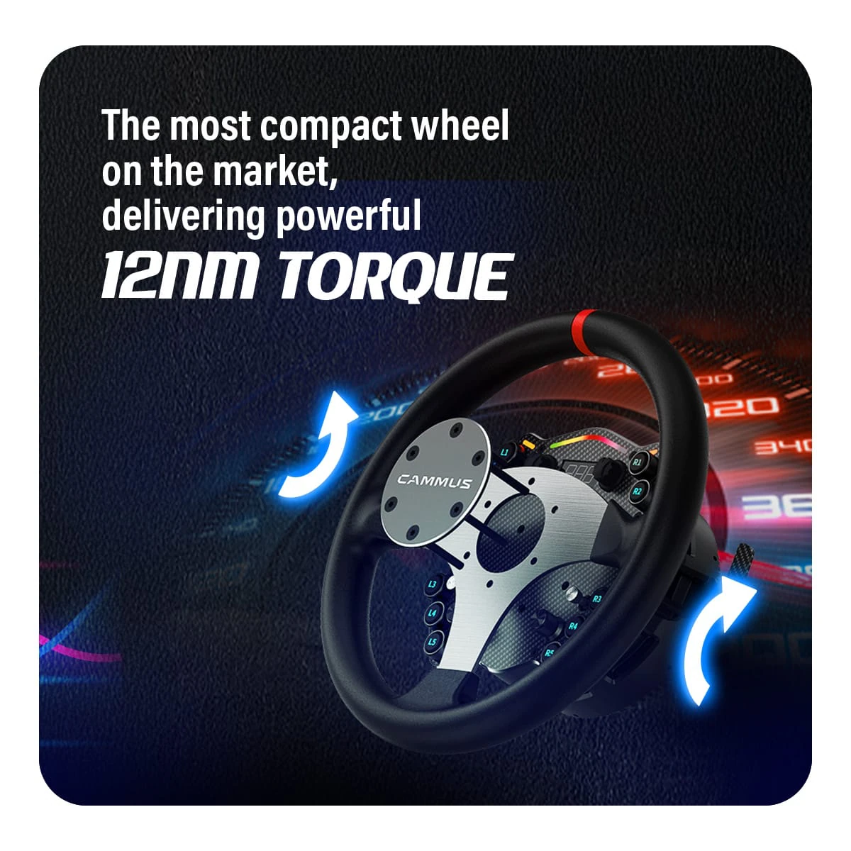 Cosmic Byte RS V2P Steering Wheel 7