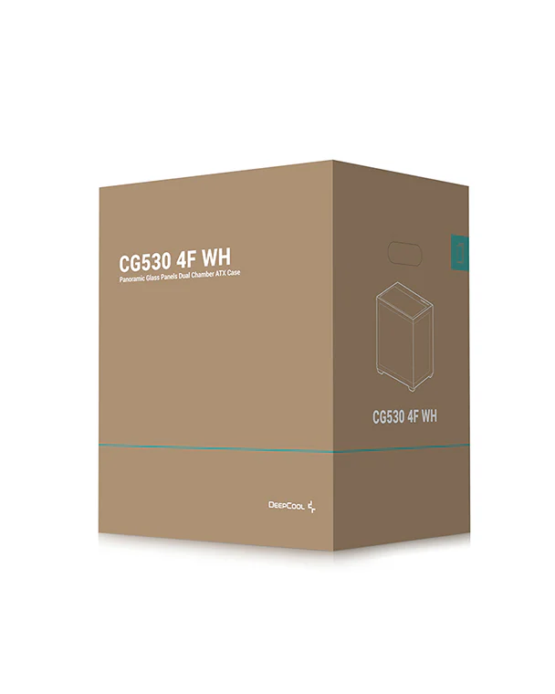 Deepcool CG530 4F White Desktop Cabinnet 5