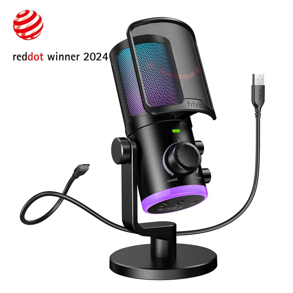 FIFINE AmpliGame AM6 Condenser Mic 1