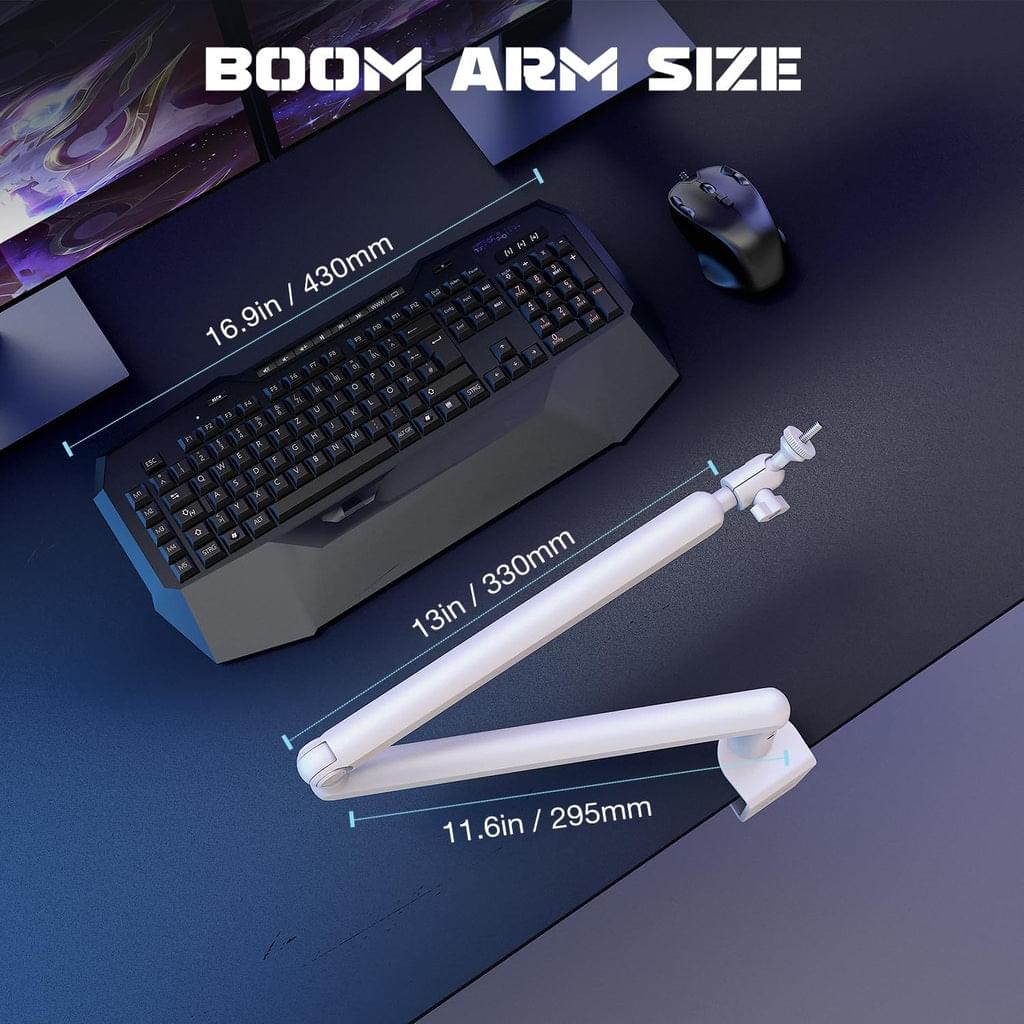 FIFINE BM88 Low profile Mic Arm Stand 3