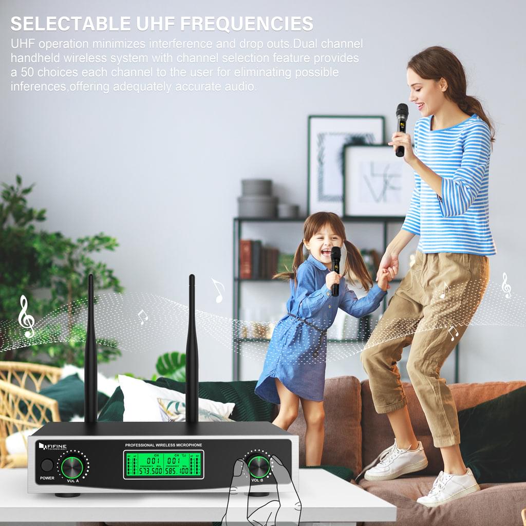 FIFINE K040 Dual Wireless Microphone 4