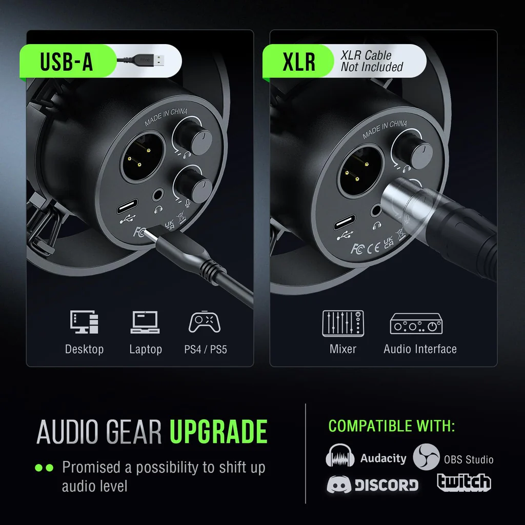 FIFINE K688 Dynamic Microphone 4