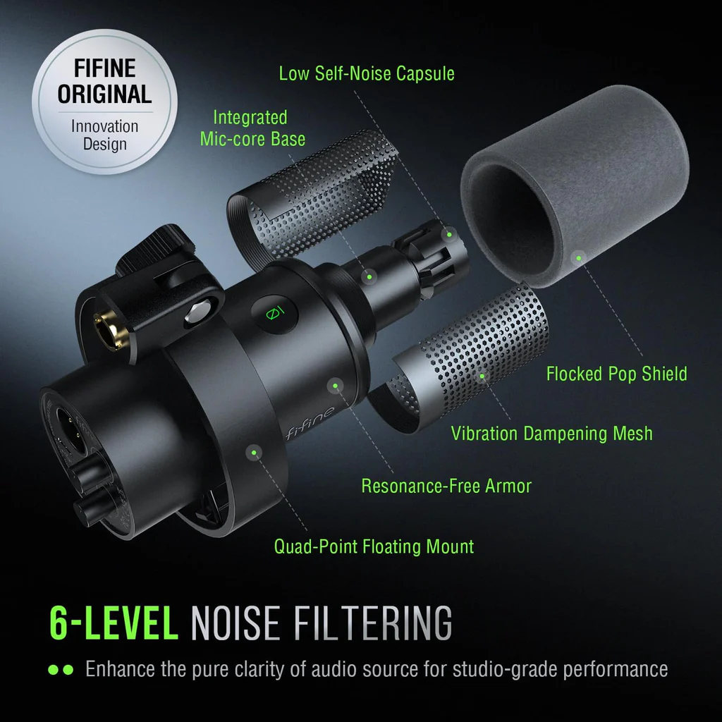 FIFINE K688 Dynamic Microphone 5