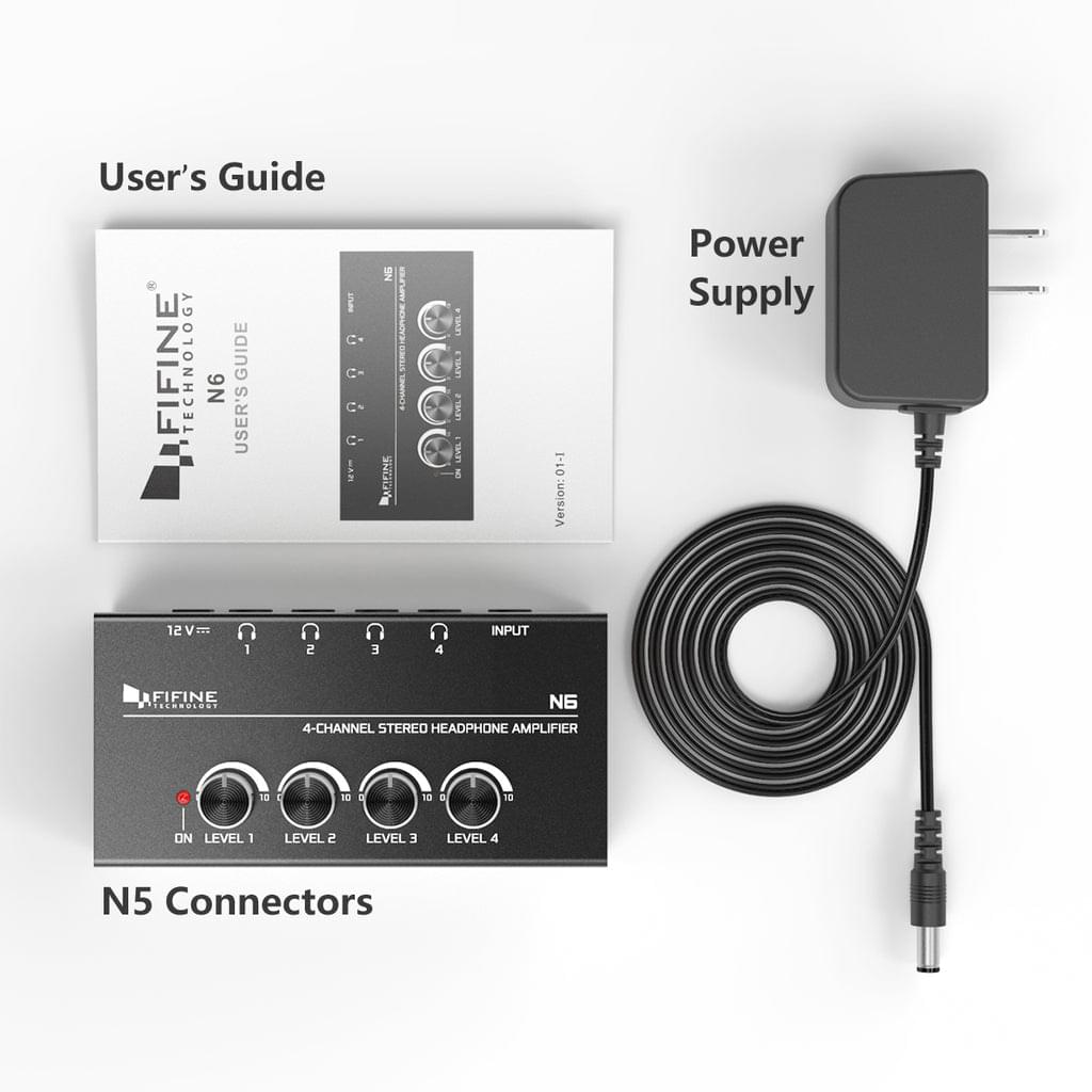 FIFINE N6 Headphone Amplifier 4