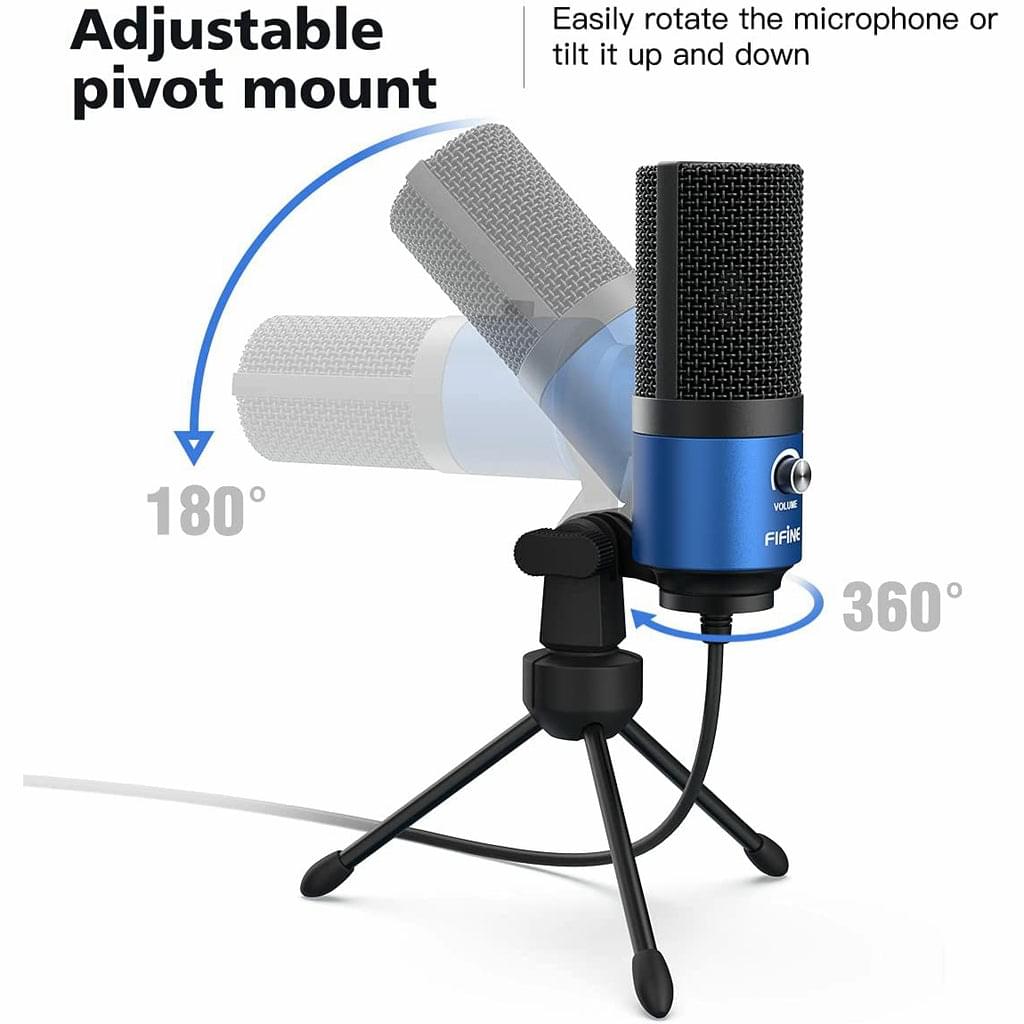 Fifine K669B USB Microphone Condenser 1