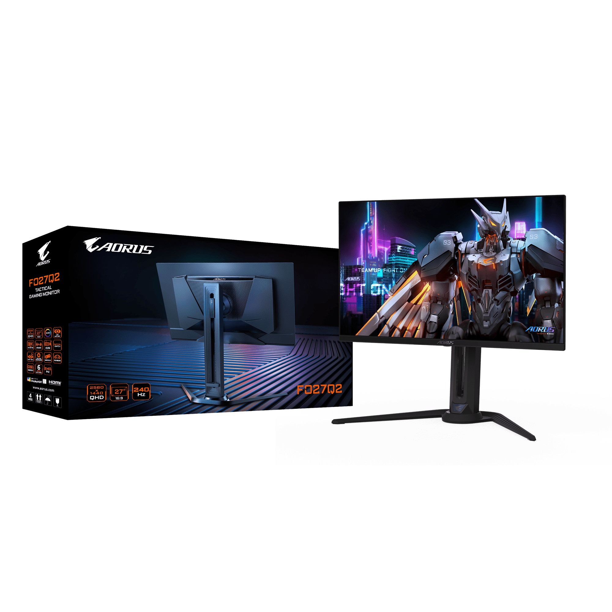 Gigabyte AORUS FO27Q2 2K OLED Monitor 2