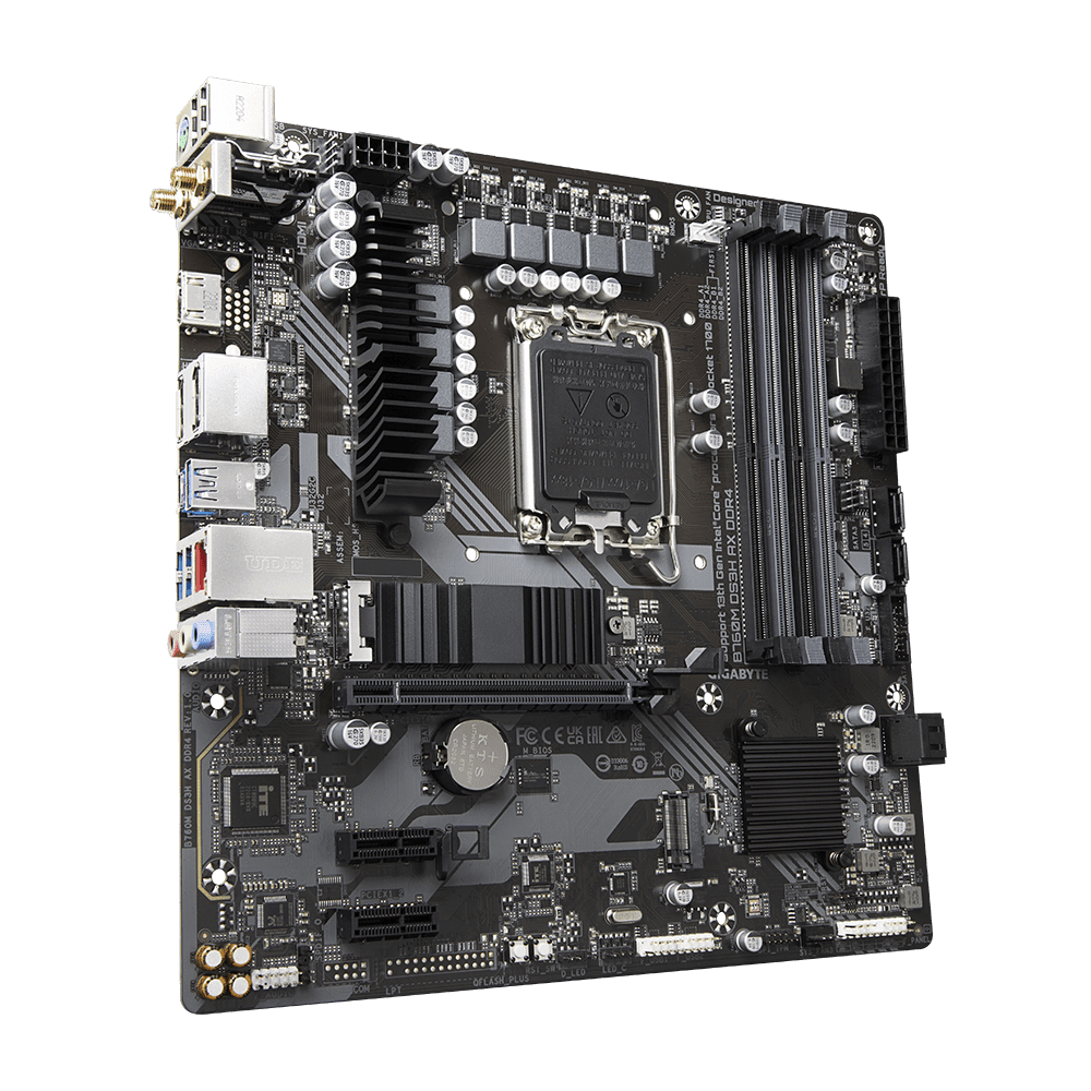 Gigabyte B760M DS3H AX DDR4 Motherboard 2