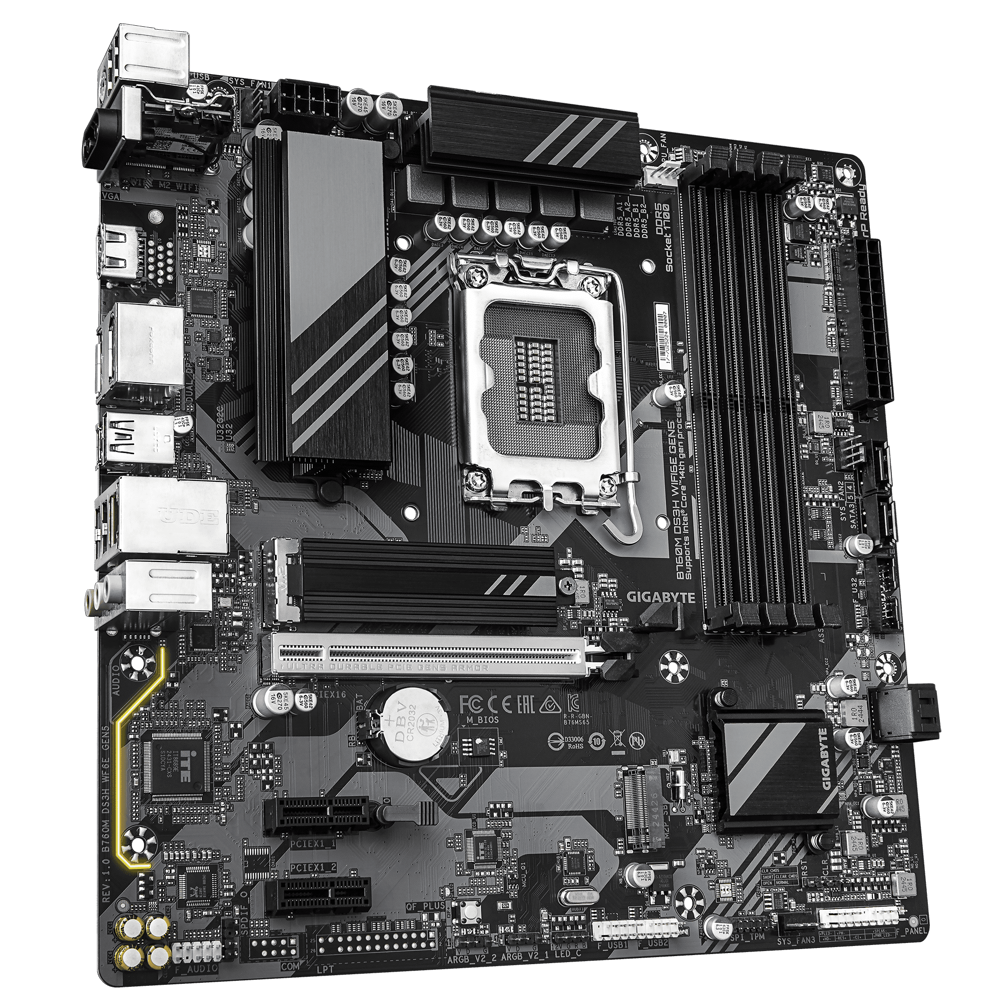Gigabyte B760M DS3H WiFi6E Gen5 3