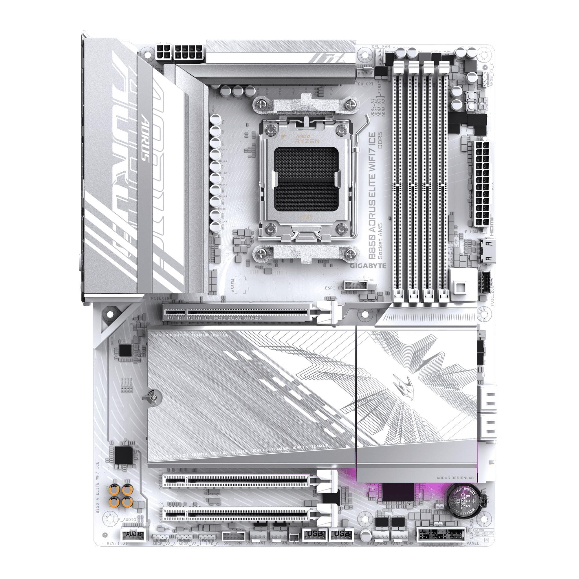 Gigabyte B850 Aorus Elite WiFi7 ICE Motherboard 2
