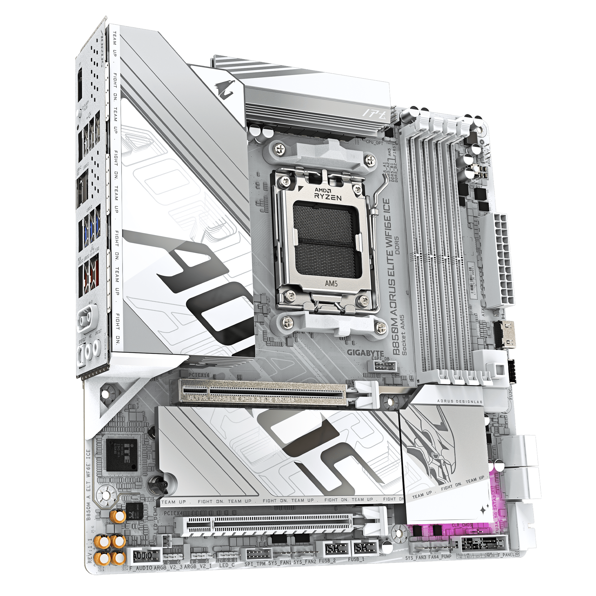 Gigabyte B850M Aorus Elite WiFi6E ICE Motherboard 3