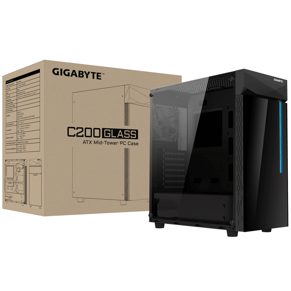 Gigabyte C200G TG Panel Cabinet 6
