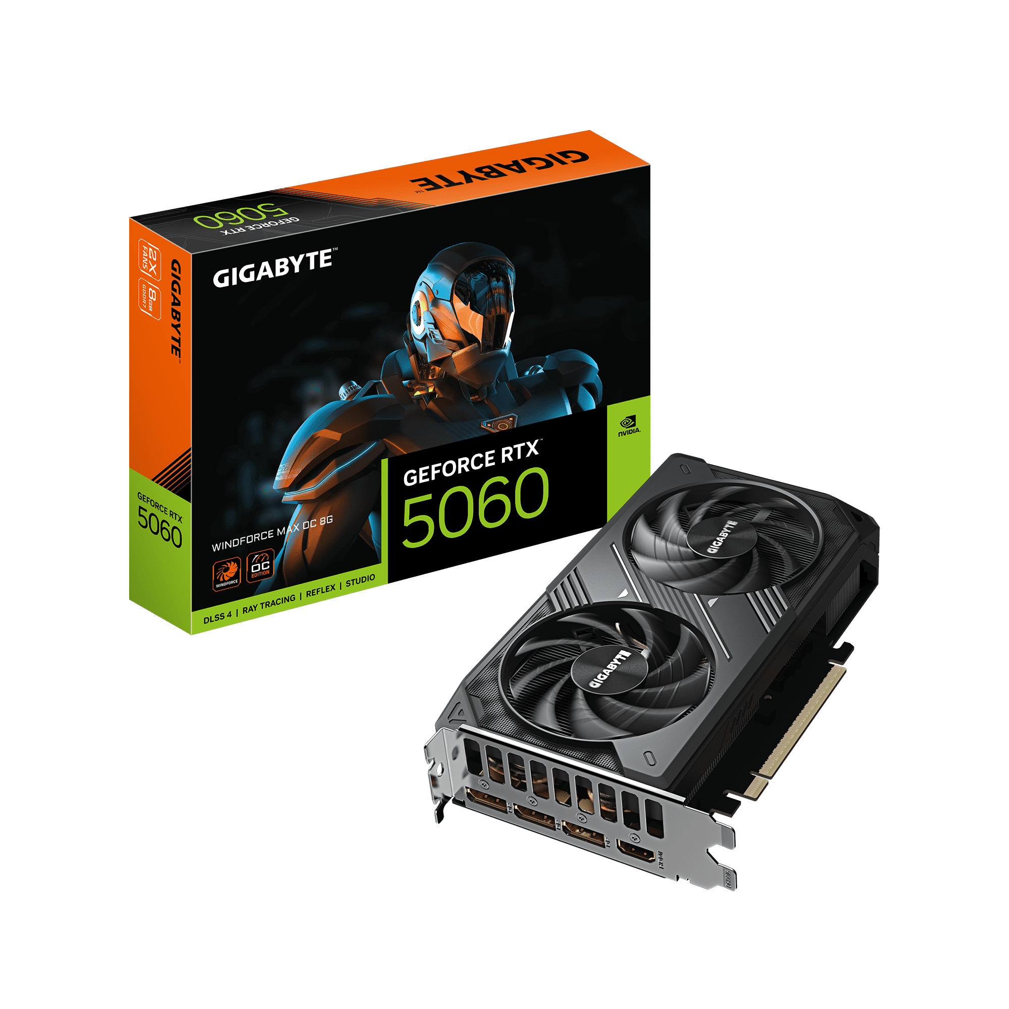 Gigabyte GeForce RTX 5060 Windforce Max OC 8G Dual Fan 1