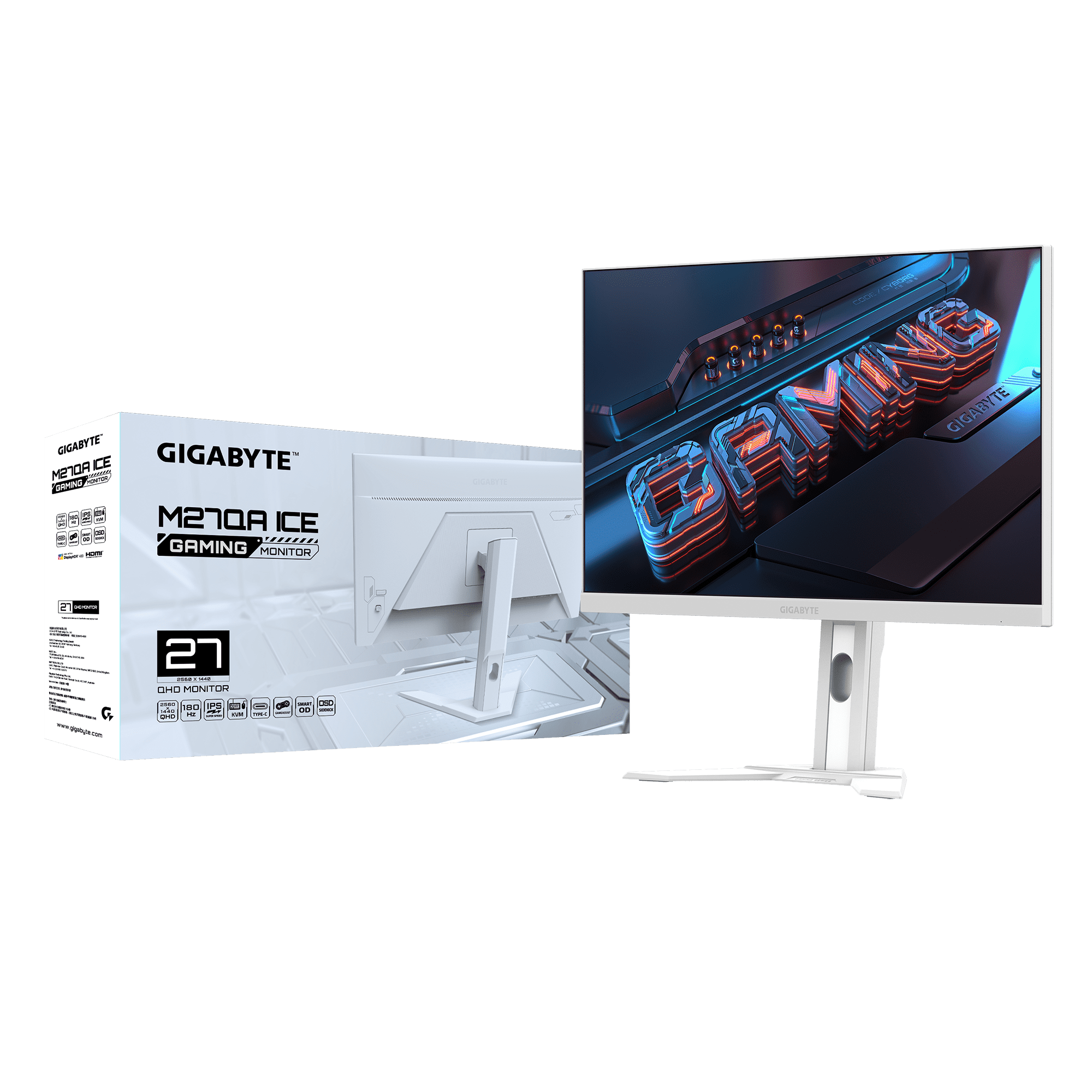 Gigabyte M27QA ICE Gaming Monitor 3