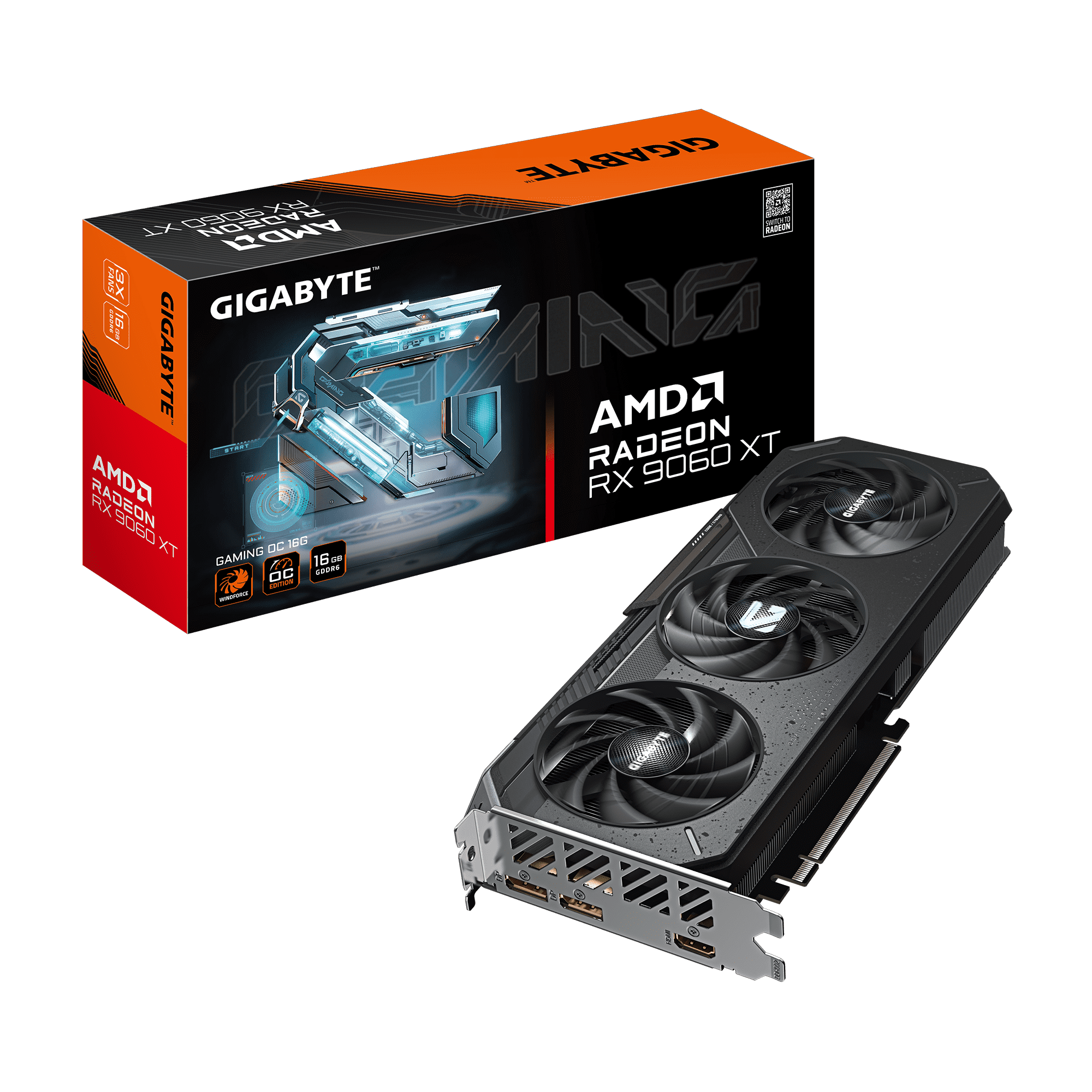 Gigabyte Radeon RX 9060XT 16GB Gaming OC 1 Gigabyte Radeon RX 9060XT 16GB Gaming OC 1
