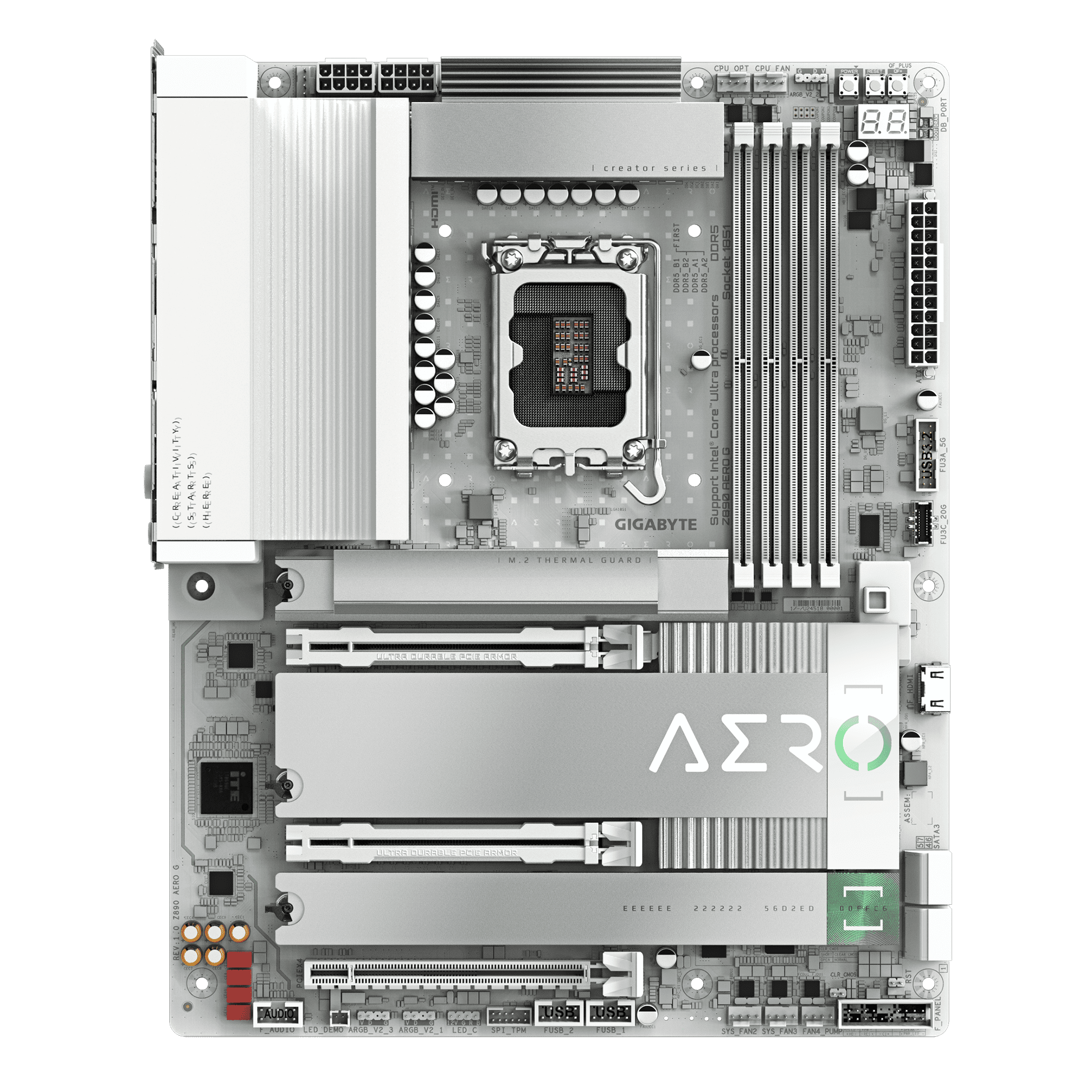 Gigabyte Z890 AERO G White Motherboard 2