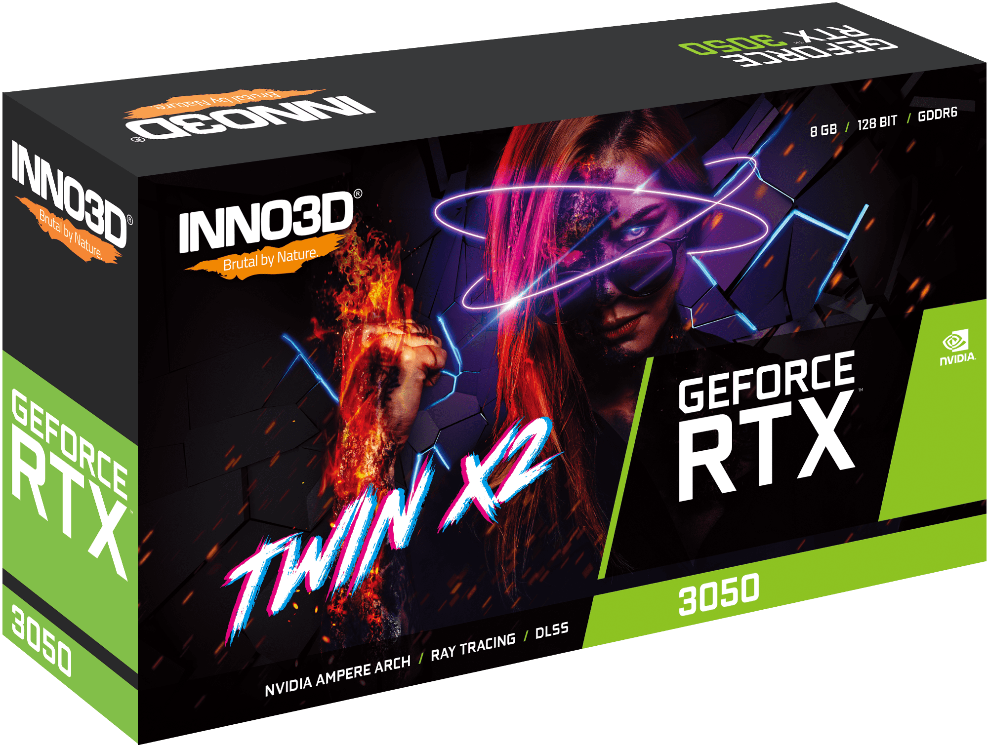 INNO3D GeForce RTX 3050 Twin X2 2