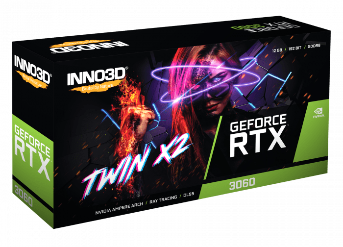 INNO3D GeForce RTX 3060 Twin X2 Graphics Card 2