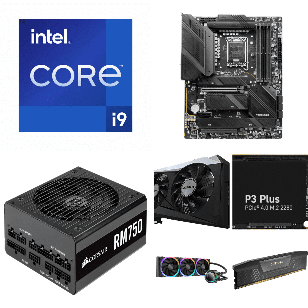 Intel Core i9 14900K with MSI MAG Z790 Tomahawk WIFI