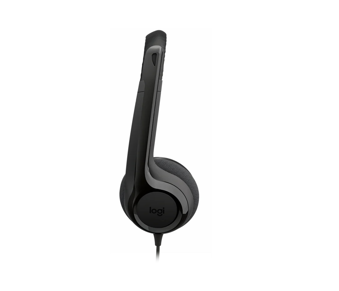 Logitech H390 Black Wired On Ear Headset 2