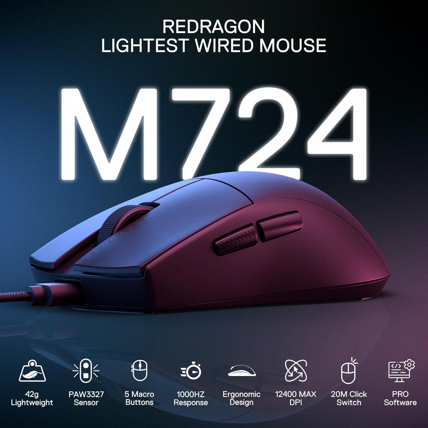 Redragon K1NG 1K M724 Gaming Mouse 1