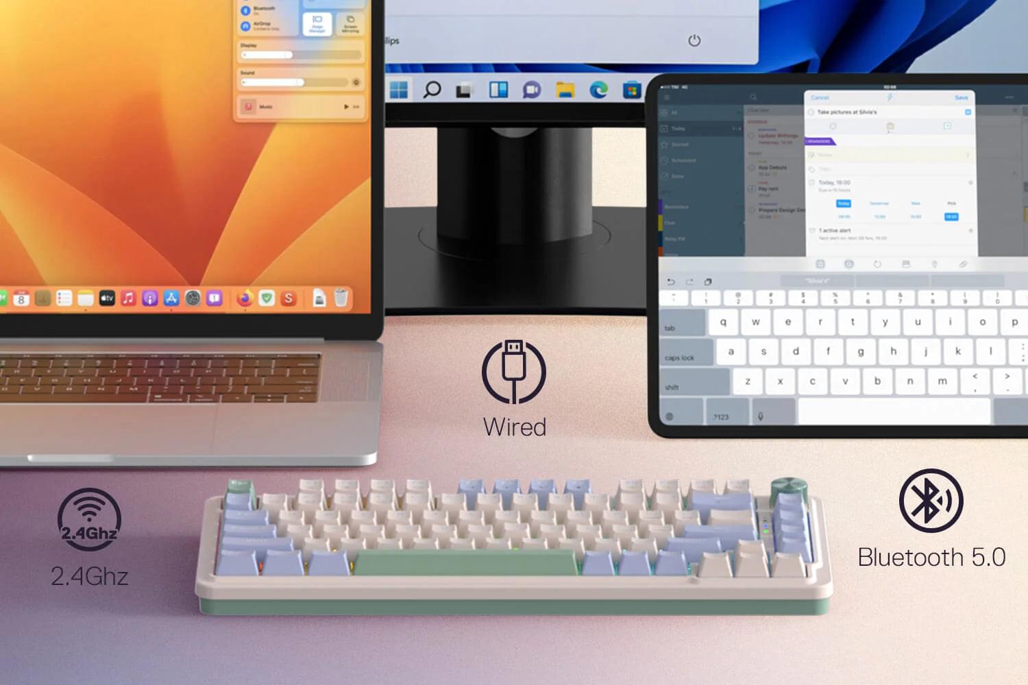 Redragon Ucal Pro K673 Black Keyboard 1